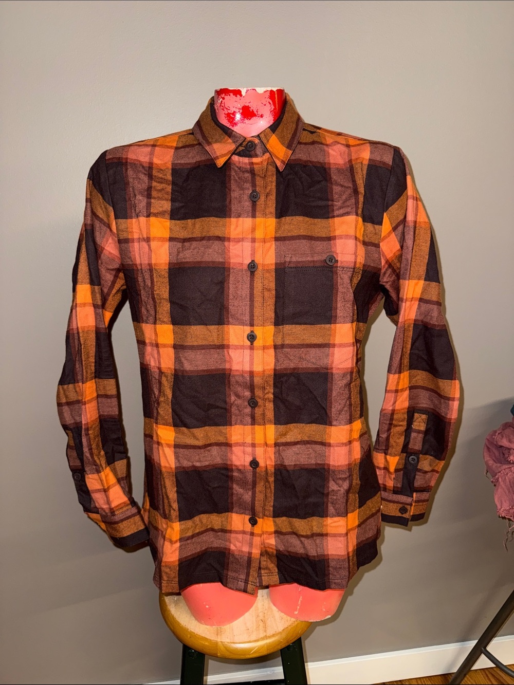 Cotopaxi flannel shirt top